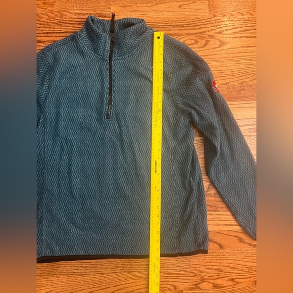 Canada Weather Gear Men’s Zig Zag Trail Blizzard Fleece Pullover - Large - Picture 9 of 9